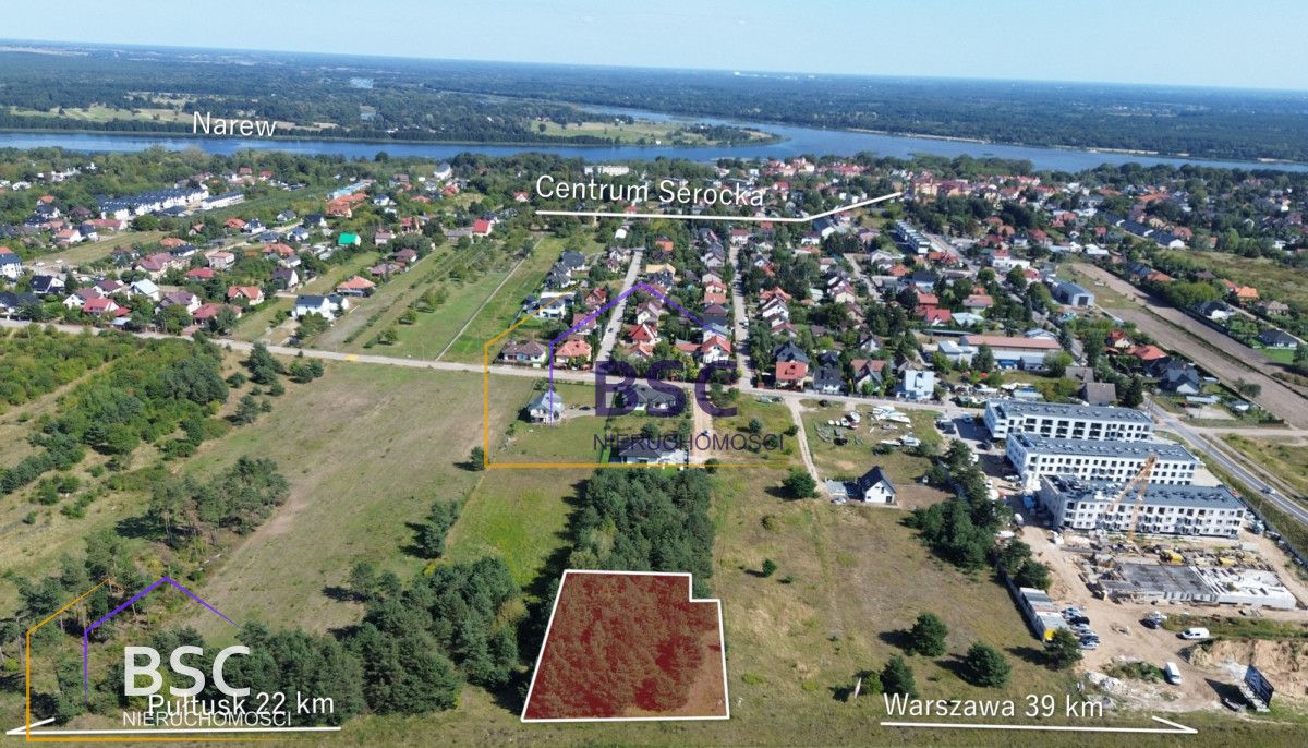 Działka budowlana Serock. Zdjęcie 2