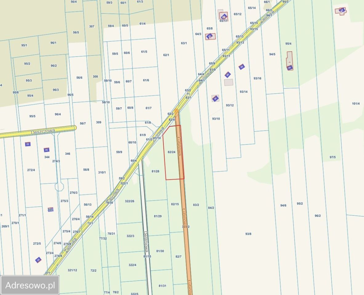 Działka budowlana Augustówek, ul. Łubinowa. Zdjęcie 8