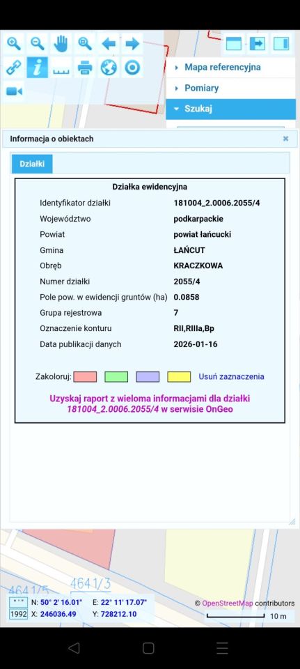 Działka rolno-budowlana Kraczkowa. Zdjęcie 2