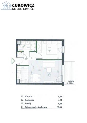 Mieszkanie 2-pokojowe Bielsko-Biała Śródmieście. Zdjęcie 18