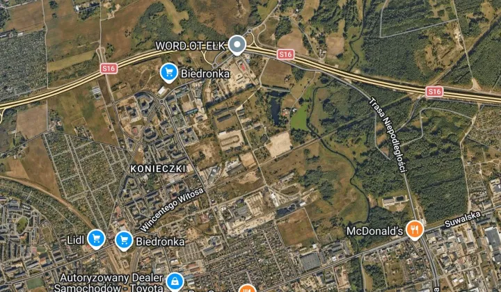 Działka inwestycyjna Ełk, ul. Dolna