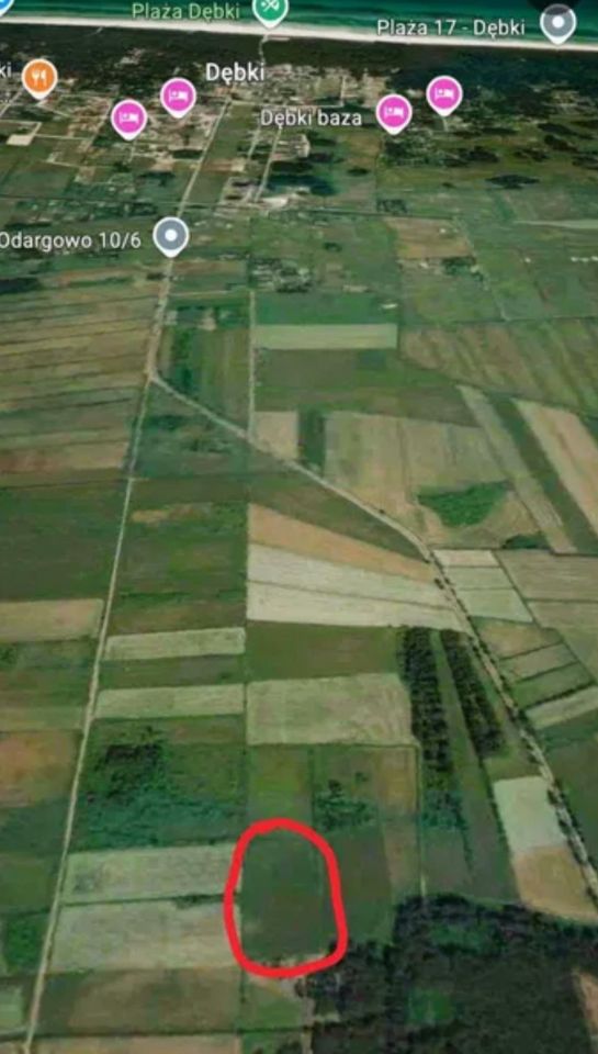 Działka rolna Odargowo, ul. Morska. Zdjęcie 1