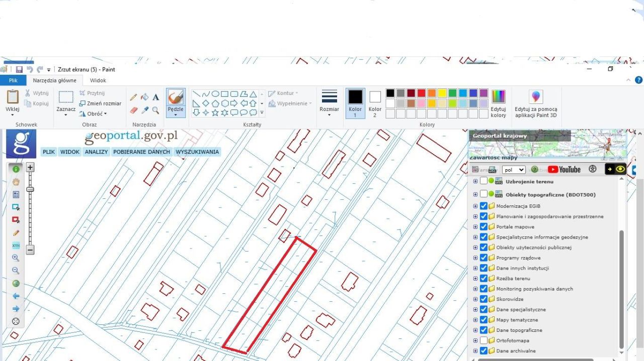 Działka rolno-budowlana Jachranka, ul. Dosińska