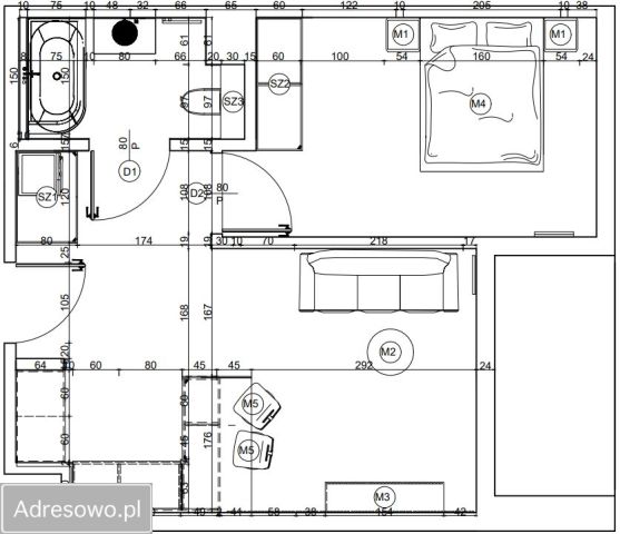 Mieszkanie 2-pokojowe Olsztyn Pojezierze, al. Aleja Marszałka Józefa Piłsudskiego. Zdjęcie 22