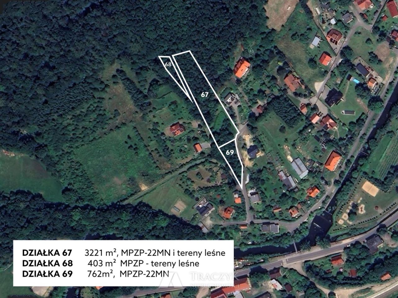 Działka leśna Bystrzyca Górna. Zdjęcie 2