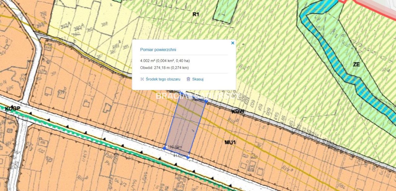 Działka rolna Nawojowa Góra, ul. Krakowska. Zdjęcie 5