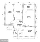 Mieszkanie 3-pokojowe Grajewo, os. Południe. Zdjęcie 1