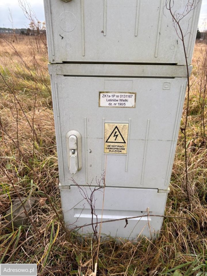 Działka budowlana Leśniów Wielki. Zdjęcie 5