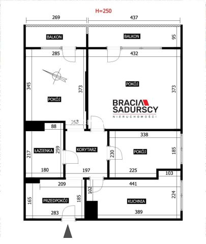 Mieszkanie 3-pokojowe Kraków Bieńczyce, os. Kazimierzowskie. Zdjęcie 33