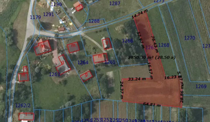 Działka rolno-budowlana Rusocice Wyspa, ul. Św. Izydora
