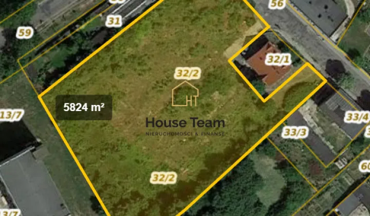 Działka inwestycyjna Chełmża, ul. gen. Józefa Hallera