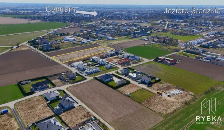 Działka Środa Wielkopolska, ul. Spadochronowa