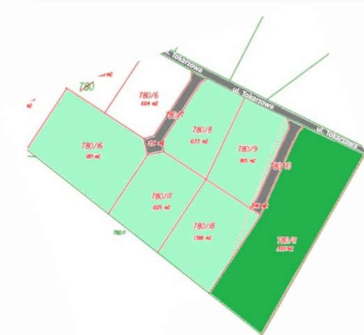 Działka budowlana Mała Wieś, ul. Tokarzowa. Zdjęcie 1