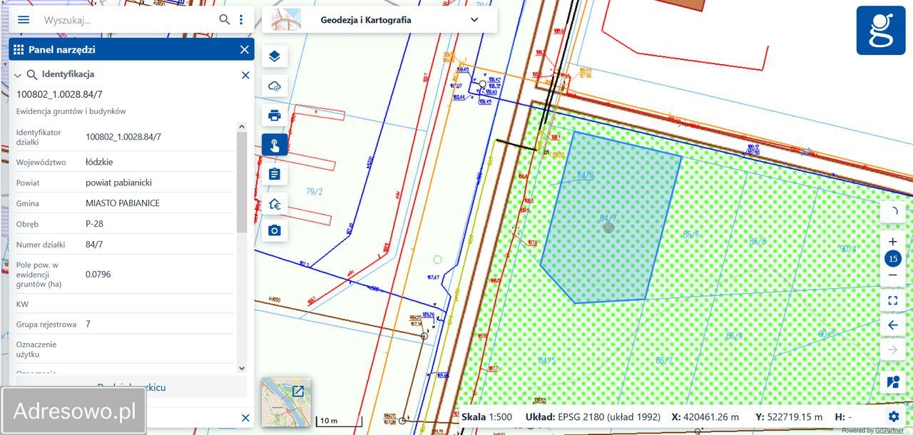 Działka inwestycyjna Pabianice, ul. Zagajnikowa. Zdjęcie 1