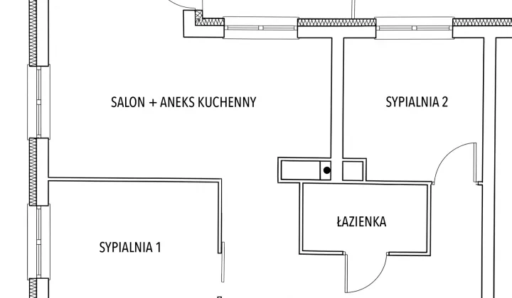 Mieszkanie 3-pokojowe Inowrocław Rąbin, ul. Henryka Arctowskiego