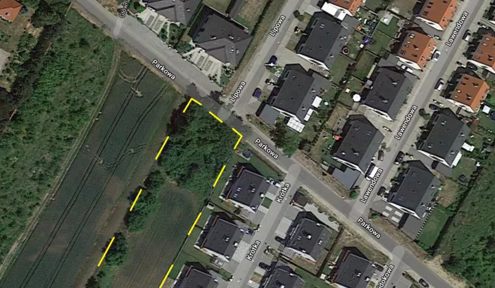 Działka budowlana Ślęza, ul. Parkowa