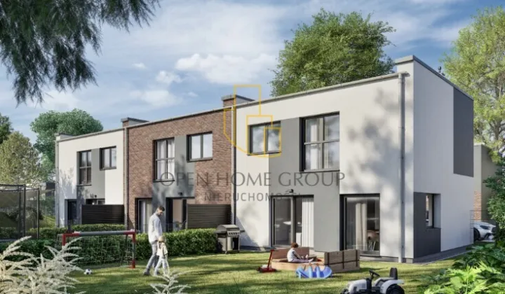 dom szeregowy, 4 pokoje Wrocław Polanowice