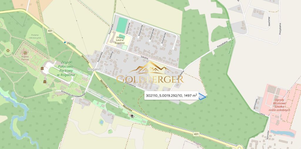 Działka budowlana Rogalin. Zdjęcie 4