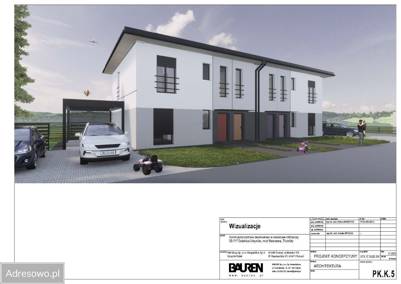 Działka budowlana Warszawa Ursynów, ul. Trombity. Zdjęcie 6