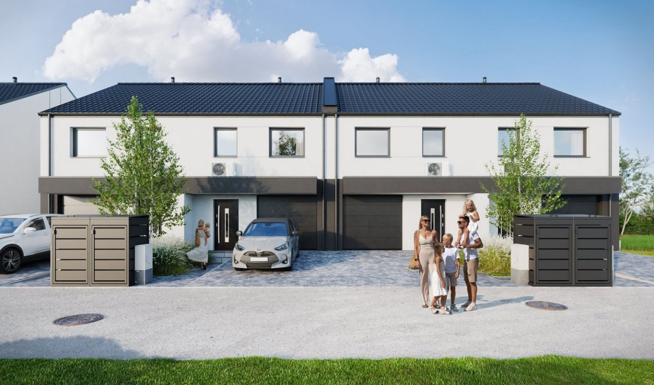 bliźniak, 4 pokoje Bronisze