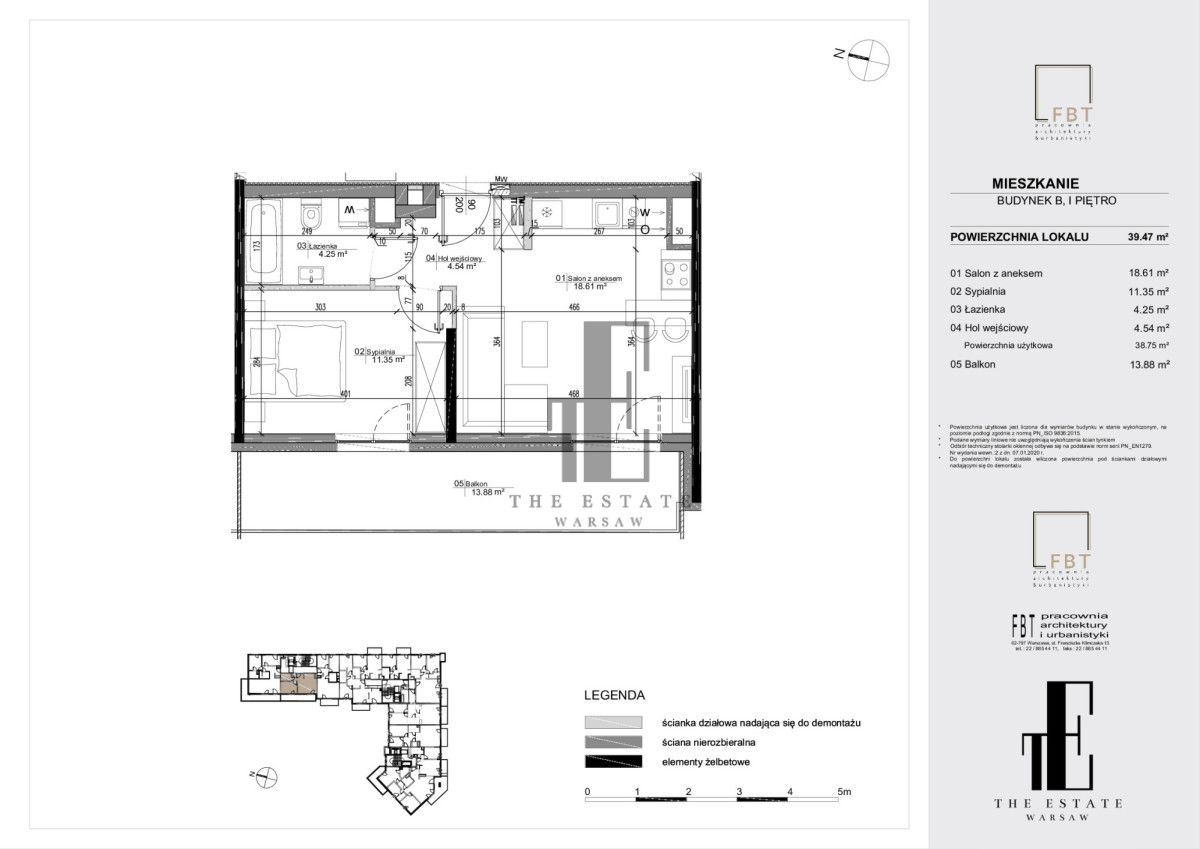 Mieszkanie 2-pokojowe Warszawa Wola, ul. Marynin. Zdjęcie 7