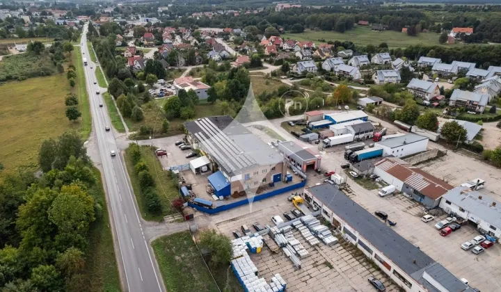 Hala/magazyn Olsztynek, ul. Mrongowiusza