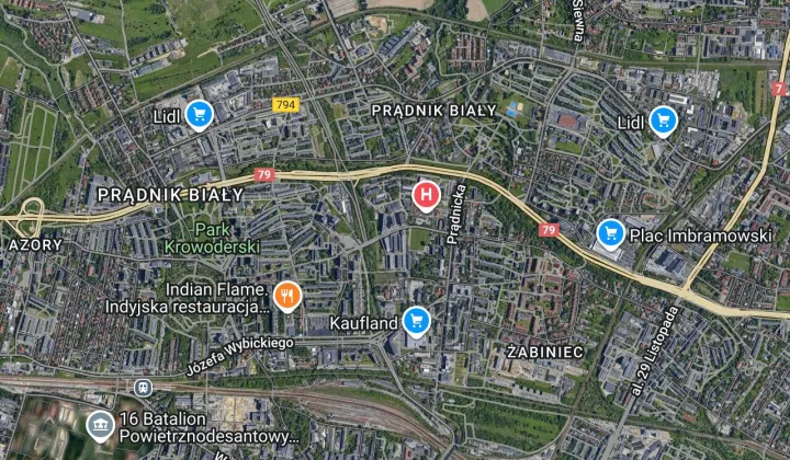 Działka inna Kraków Prądnik Biały, ul. gen. Augusta Fieldorfa-Nila