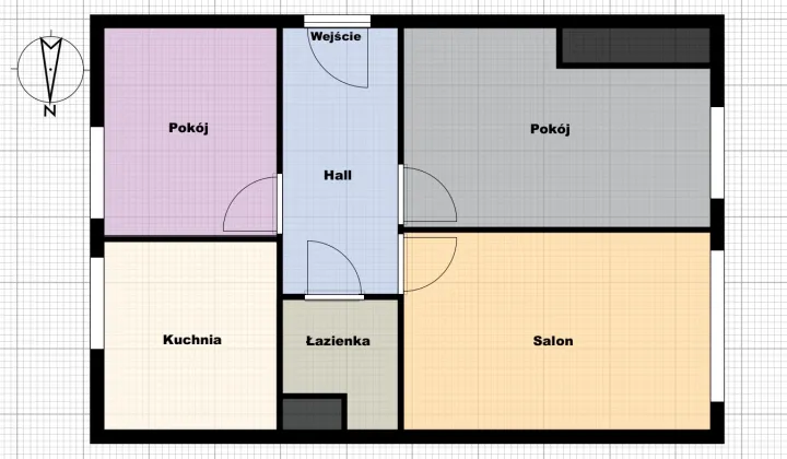 Mieszkanie 3-pokojowe Zawiercie Argentyna