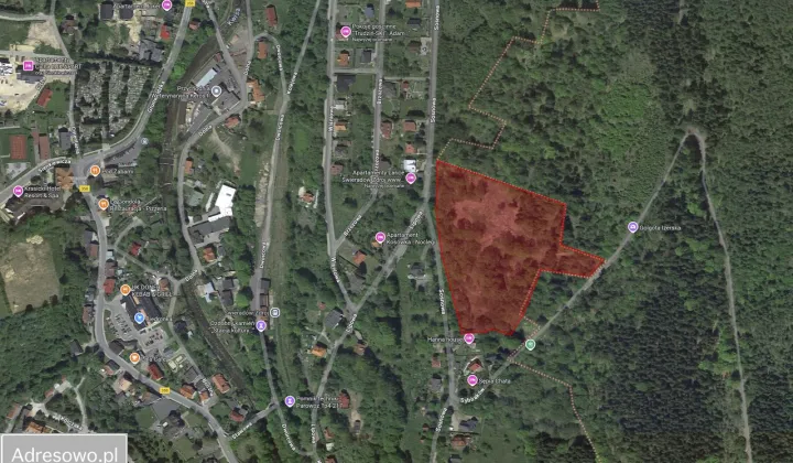 Działka inwestycyjna Świeradów-Zdrój, ul. Sosnowa