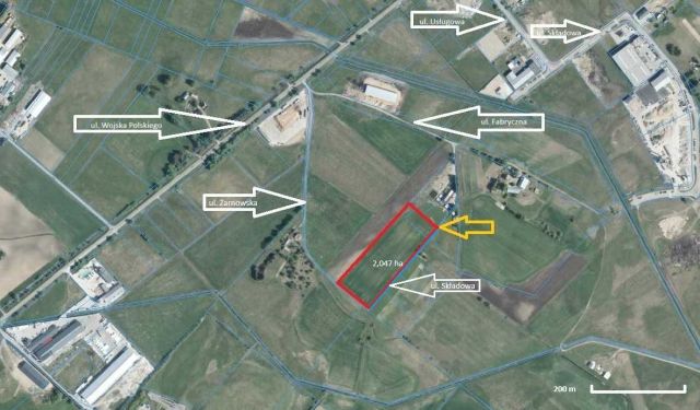 Działka inwestycyjna Augustów, ul. Fabryczna. Zdjęcie 1