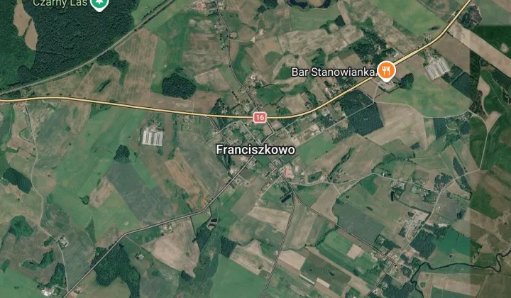 Działka rolna Franciszkowo Franciszkowo Dolne