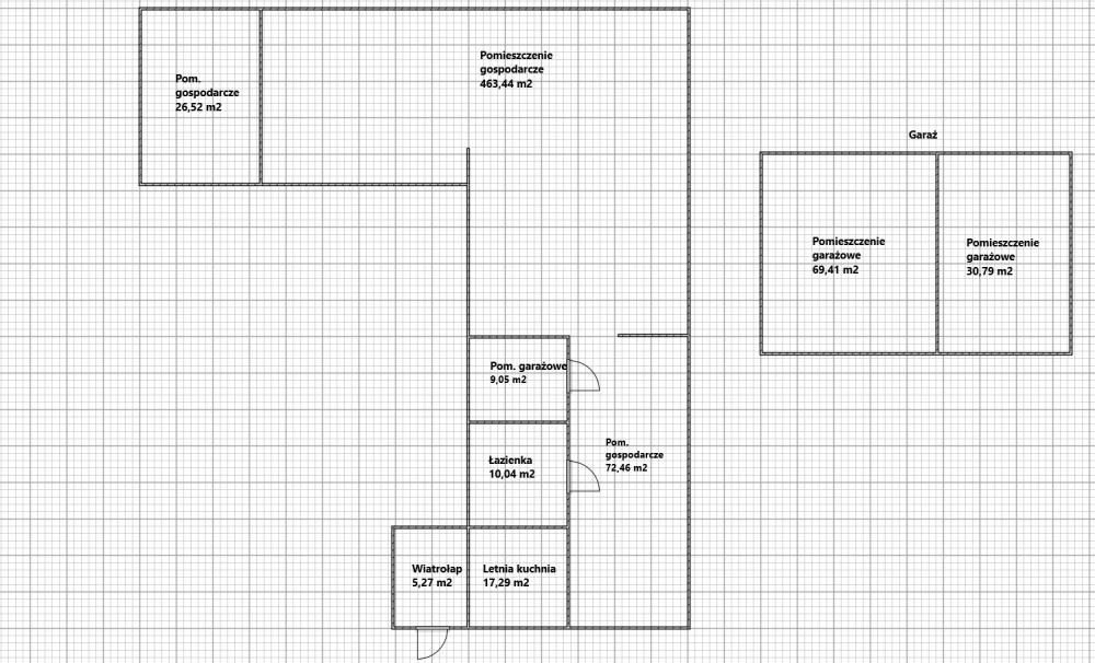 siedlisko, 4 pokoje Skotniki. Zdjęcie 16