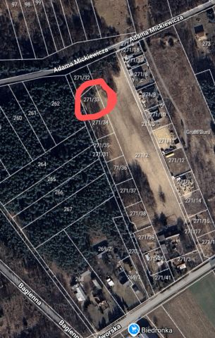 Działka budowlana Kałuszyn, ul. Adama Mickiewicza. Zdjęcie 1