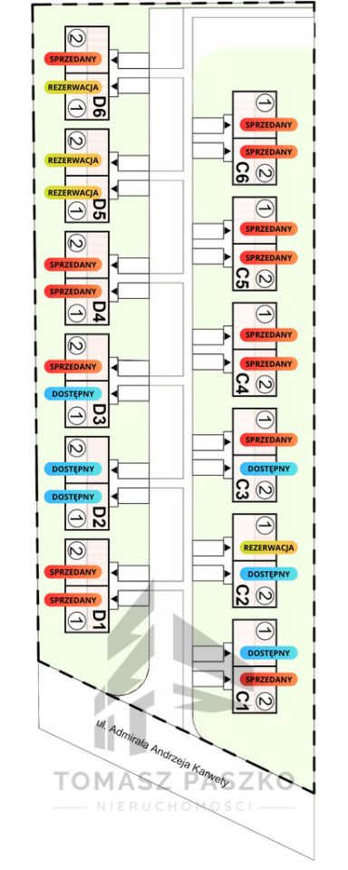 bliźniak, 4 pokoje Miszewko, ul. Admirała Andrzeja Karwety. Zdjęcie 12