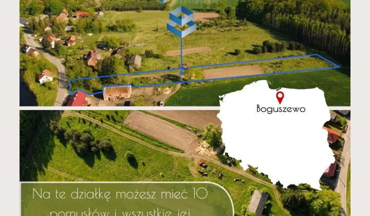 Działka budowlana Boguszewo