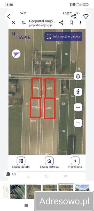 Działka budowlana Janów. Zdjęcie 3