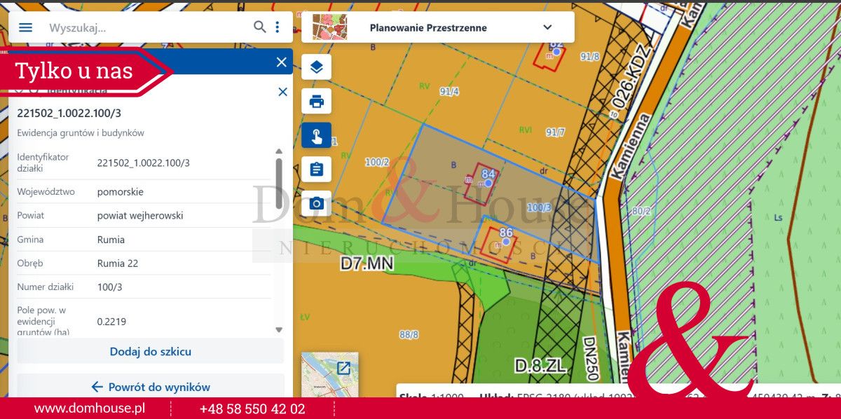 Działka budowlana Rumia, ul. Kamienna. Zdjęcie 5