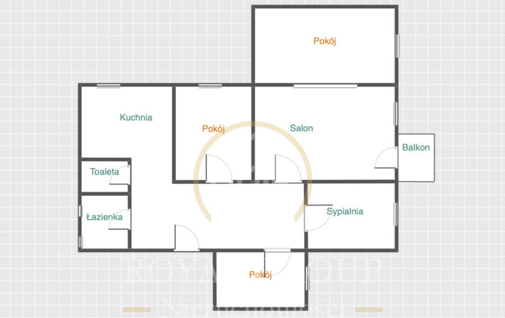 Mieszkanie 5-pokojowe Lublin, ul. Teodora Leszetyckiego. Zdjęcie 8