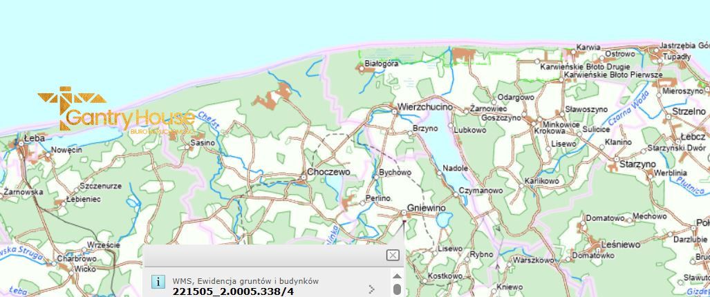 Działka budowlana Gniewino, ul. Słoneczna. Zdjęcie 1