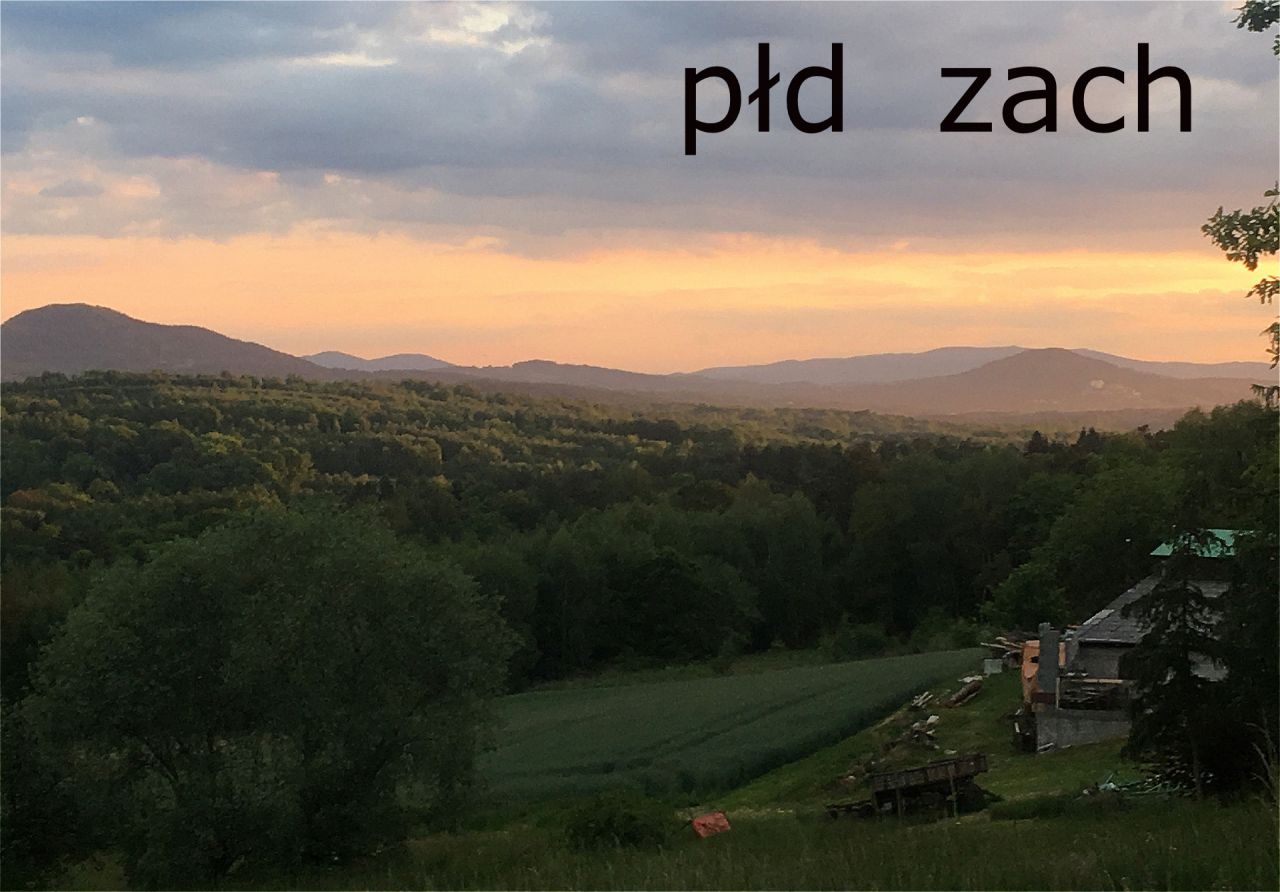 Działka budowlana Podchybie Pochów, ul. Widokowa. Zdjęcie 1