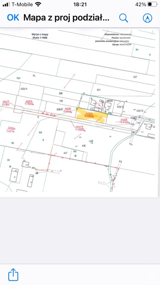 Działka budowlana Anastazew. Zdjęcie 13