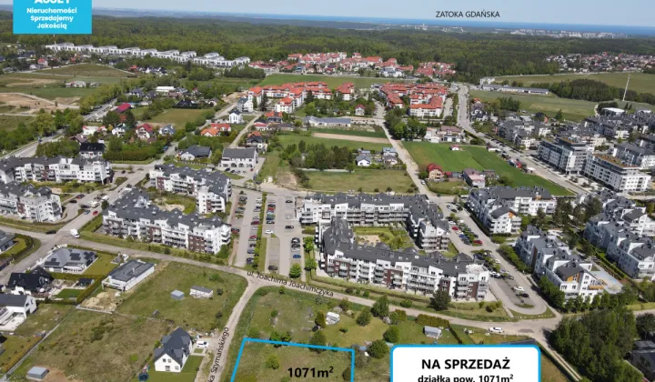 Działka inwestycyjna Gdynia Chwarzno-Wiczlino, ul. Henryka Szymańskiego