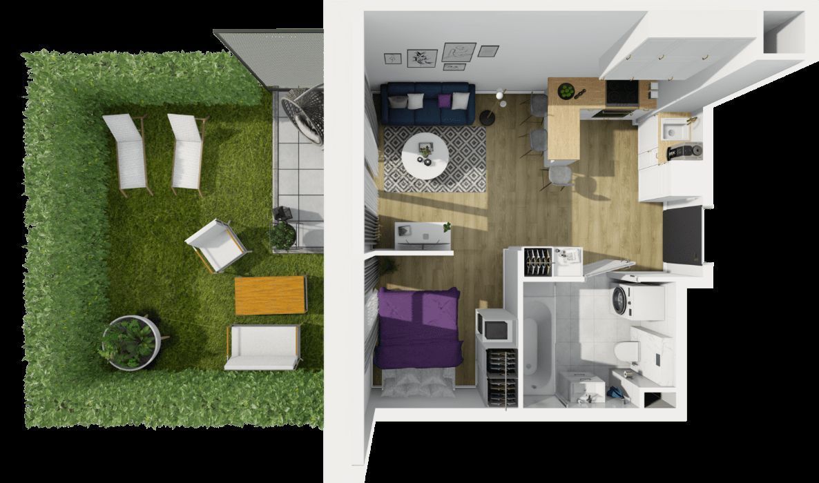 Mieszkanie 1-pokojowe Wrocław, ul. Fabryczna. Zdjęcie 8