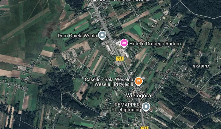 Działka budowlana Wielogóra, ul. Słoneczna