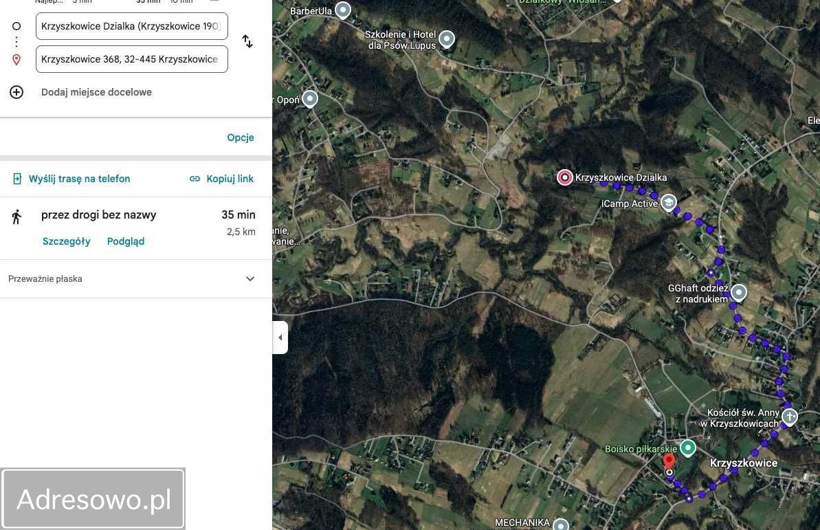 Działka budowlana Krzyszkowice. Zdjęcie 3