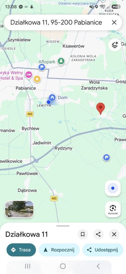 Działka rod Pabianice, ul. Działkowa. Zdjęcie 2