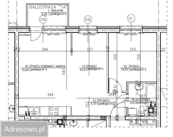 Mieszkanie 2-pokojowe Bydgoszcz Czyżkówko, ul. Koronowska. Zdjęcie 10