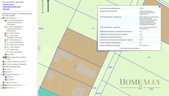 Działka budowlana Warszawa Białołęka, ul. Forsycji. Zdjęcie 5