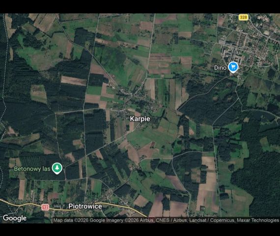 Działka budowlana Karpie. Zdjęcie 9