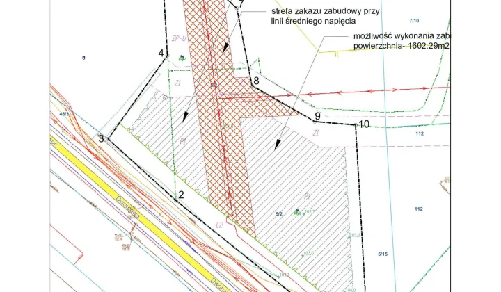 Działka inwestycyjna Susz